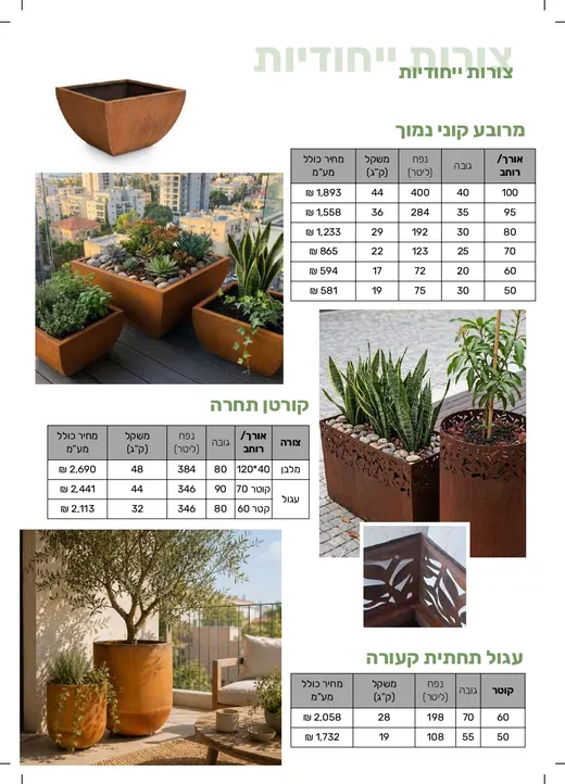 צורות ייחודיות