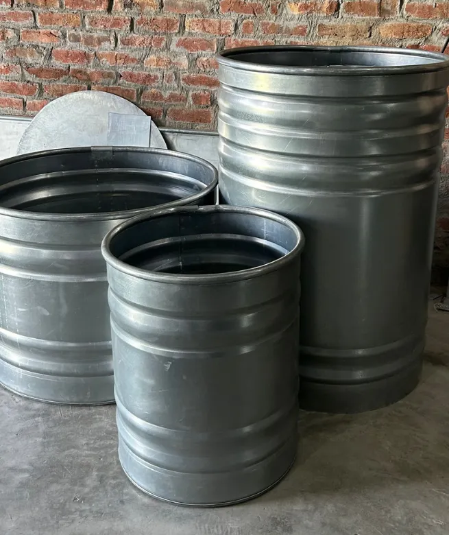 מיכל שתילה רטרו עגול ענק במיוחד לעצים: תמונה 1