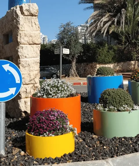 צביעה למיכל בינוני גבוה עד 1.2 מטר אורך/קוטר: תמונה 3