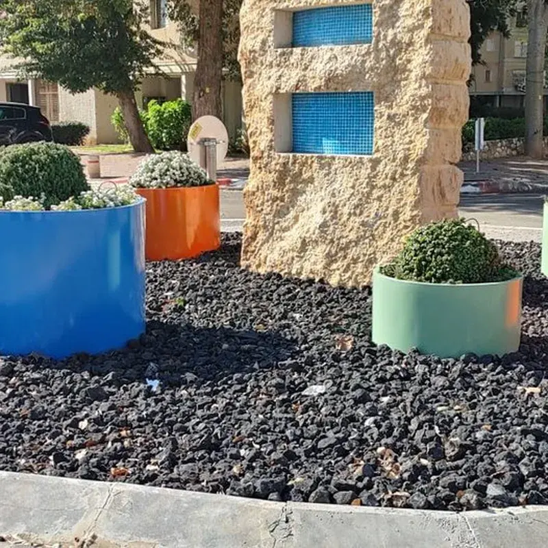 עיריית גני תקווה – כיכרות ומדרכות